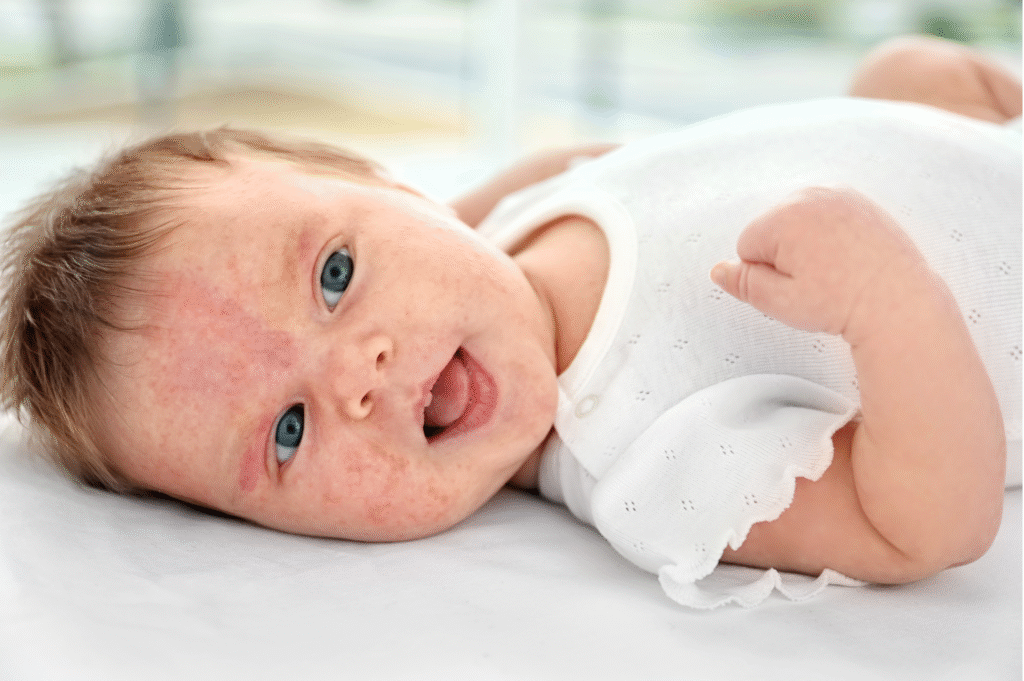 Eczema After Bath Time relief with The Gulf Shower for soothing and gentle skincare solutions.